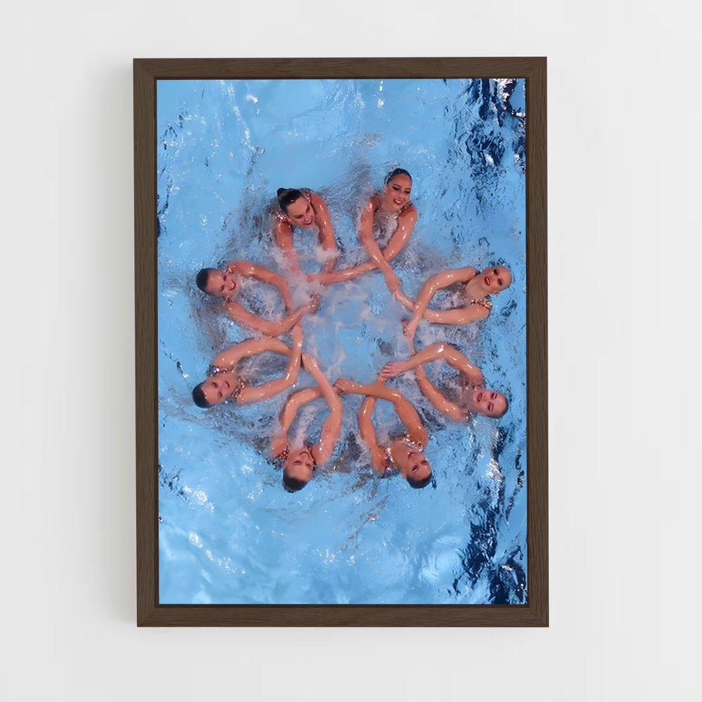 Poster Synchronized perfection – affiche Plongeon synchronisé (vue 5)